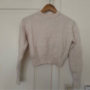 Women's Cream Sweater - Merino Wool